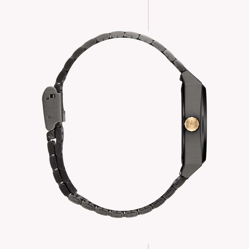 Nixon Women's Black Stainless Steel, Purple Dial | A1130-5271 by i-watch