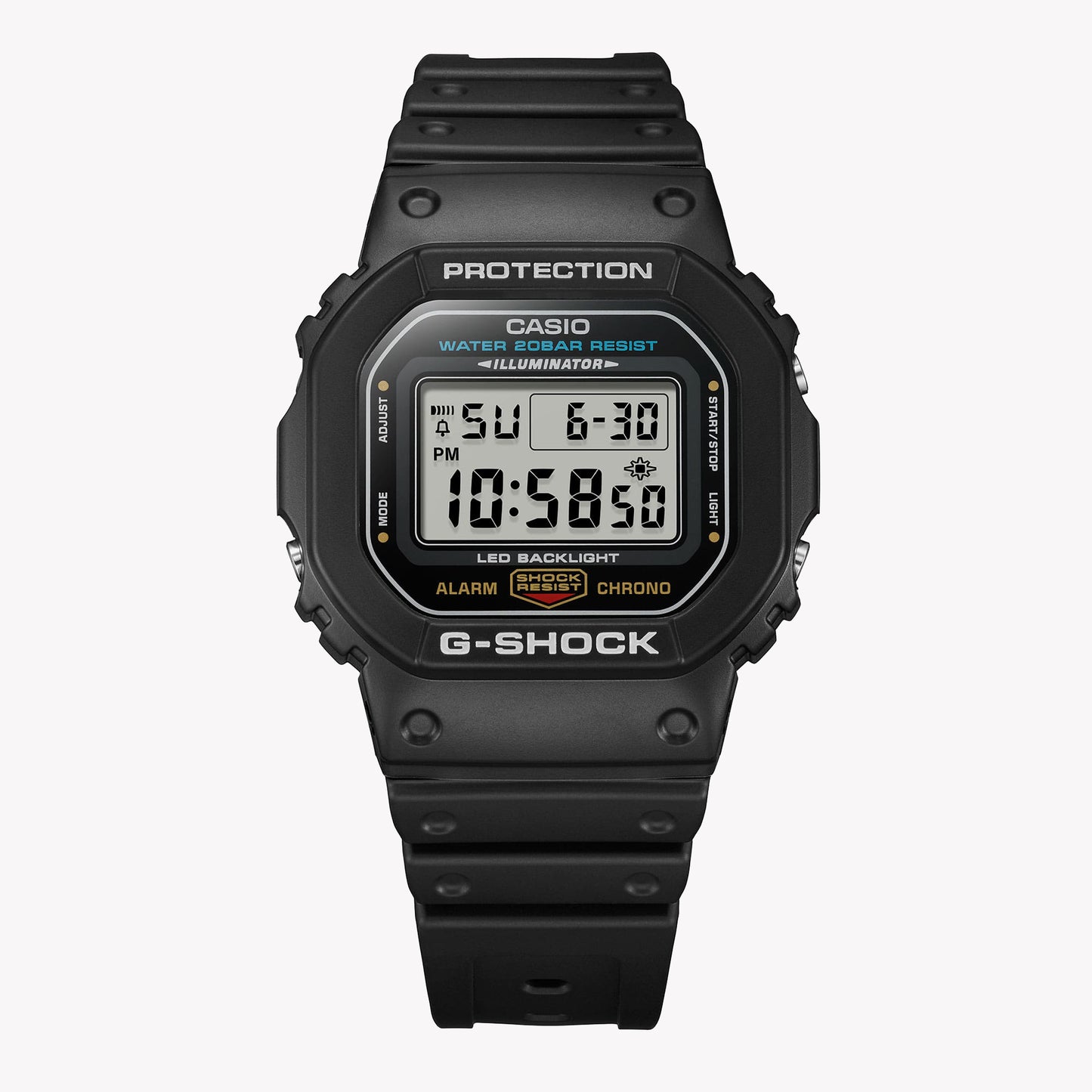 CASIO G-SHOCK DW-5600UE-1 THE ORIGIN - BLOCK BLACK SERIE Men's Watch