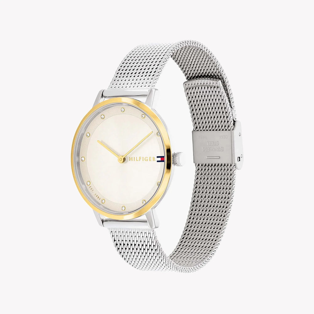 TOMMY HILFIGER Women's Stainless Steel Watch, Silver | Model 1782667 by i-watch