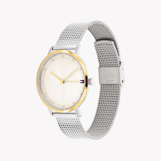 TOMMY HILFIGER Women's Stainless Steel Watch, Silver | Model 1782667