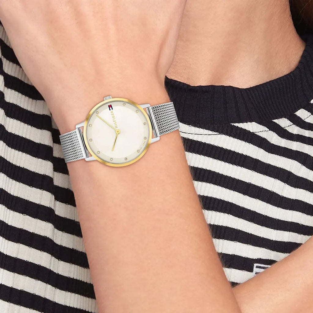 TOMMY HILFIGER Women's Stainless Steel Watch, Silver | Model 1782667