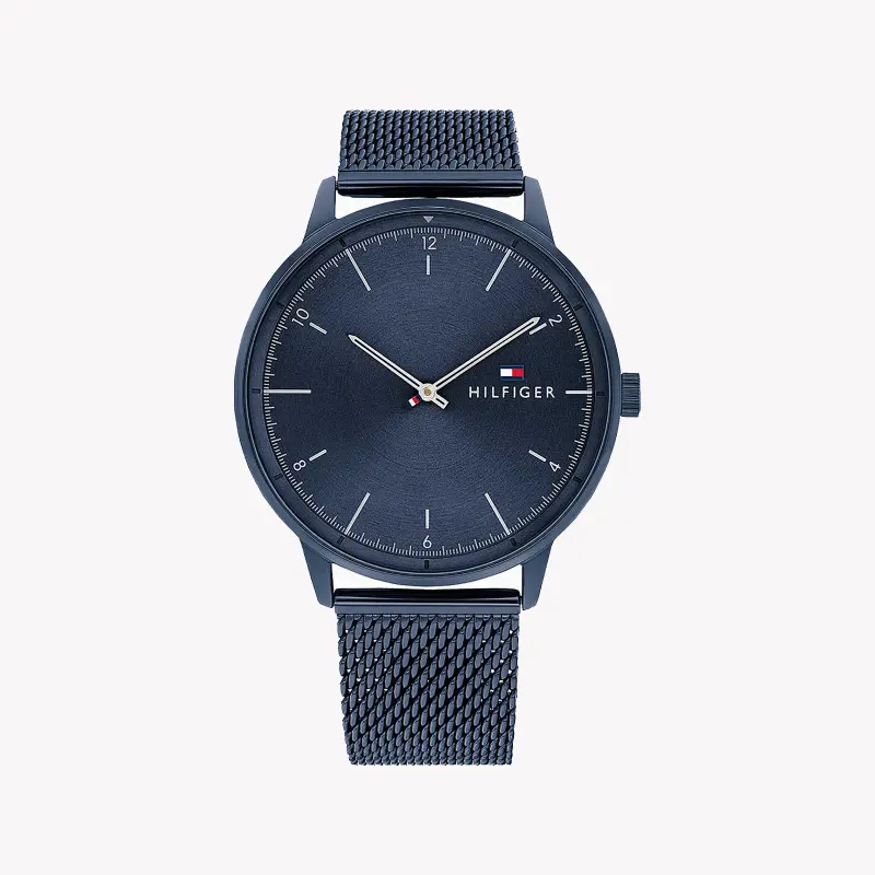 Tommy Hilfiger Men's Dark Blue Stainless Steel Watch | 1791841 by i-watch