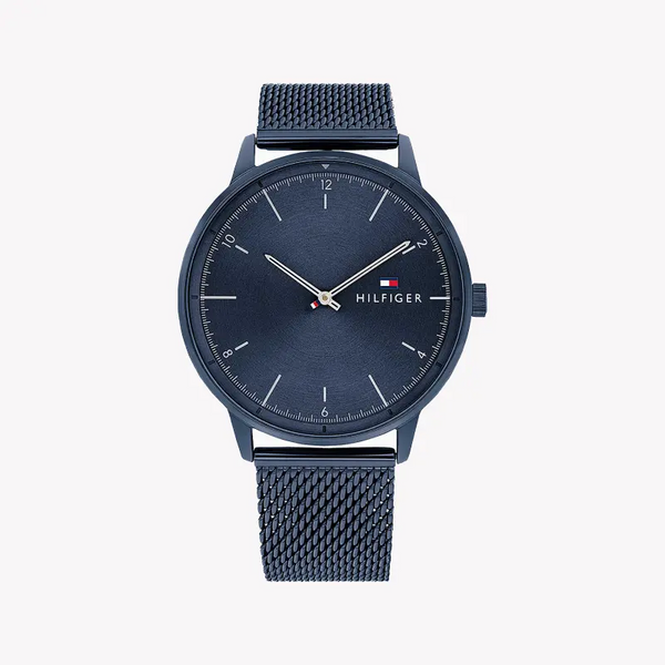 Tommy Hilfiger Men's Dark Blue Stainless Steel Watch | 1791841 by i-watch