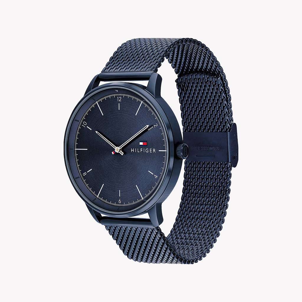 Tommy Hilfiger Men's Dark Blue Stainless Steel Watch | 1791841