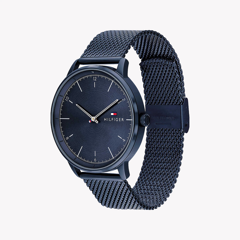 Tommy Hilfiger Men's Dark Blue Stainless Steel Watch | 1791841 by i-watch