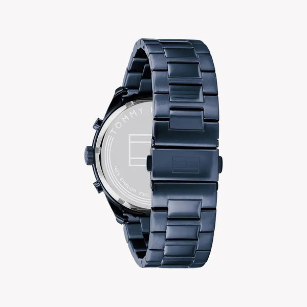 Tommy Hilfiger Men's Dark Blue Stainless Steel Watch | 1791945 by i-watch