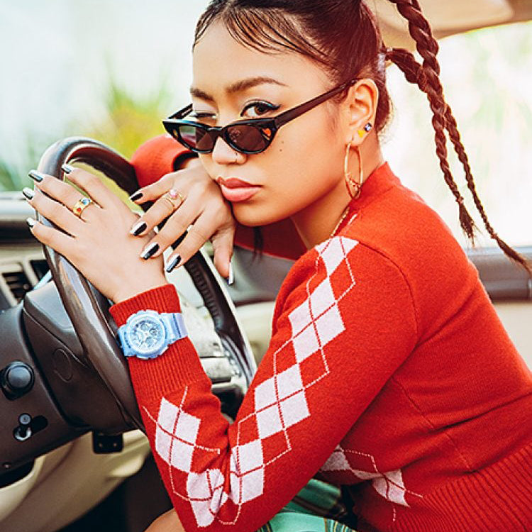 CASIO BABY-G BA-130CV-2ADR - DYNAMIC ADVENTURER SERIES Women's Sport Watch in Striking Blue Resin-i-Watch-2