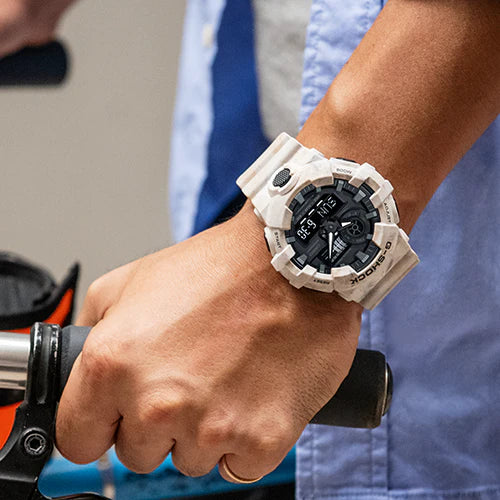 Casio G-Shock Ga-700wm-5adr - Adventure Ready White Resin Men's Watch by i-watch