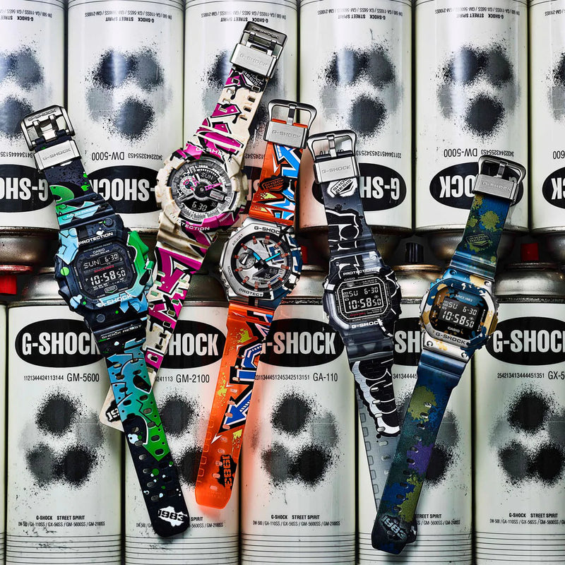 Casio G-Shock Men's Camo Resin & Stainless Steel | Dw-5000ss-1er by i-watch