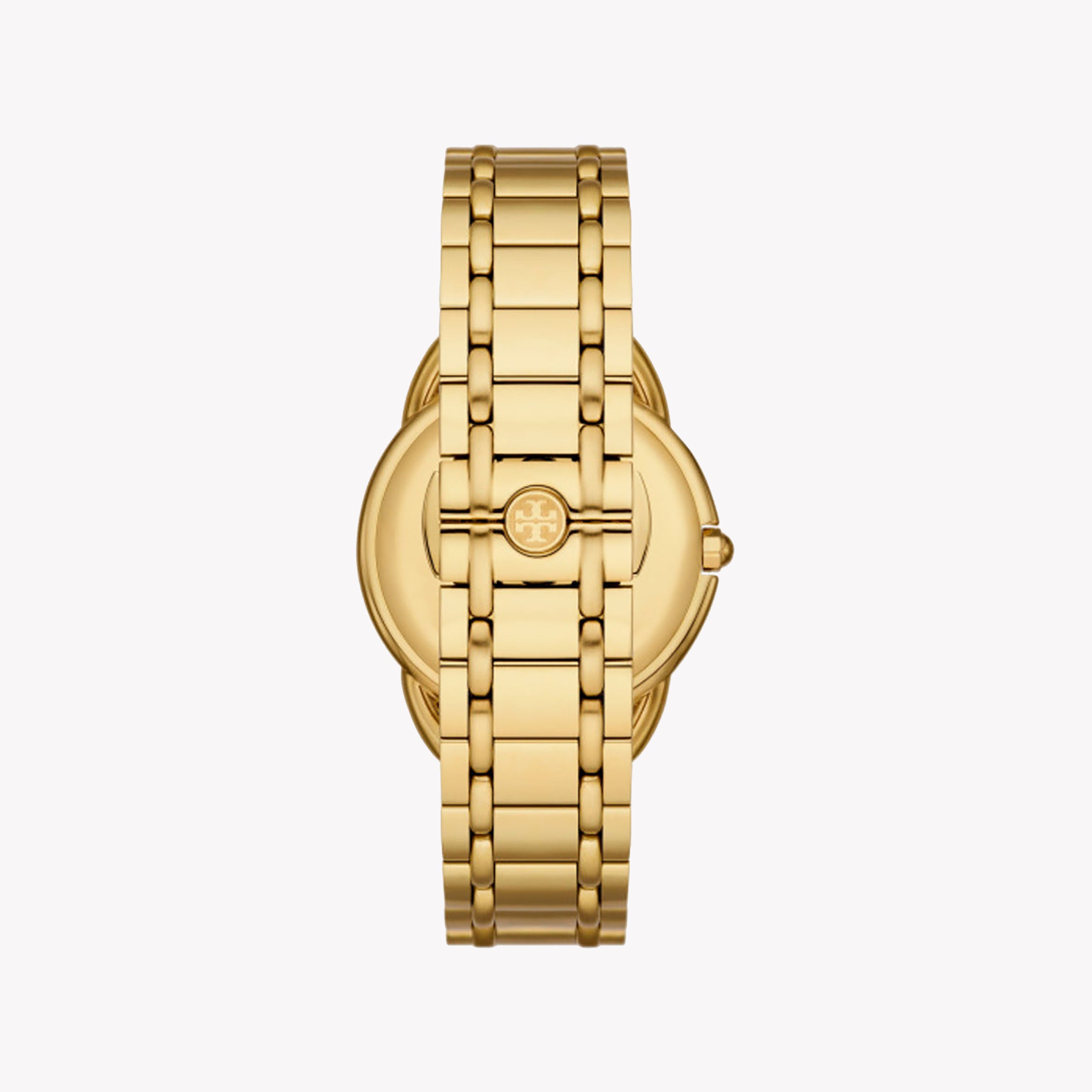 Tory Burch Women's Watch with Gold Stainless Steel Case and Gold Stainless Steel Band