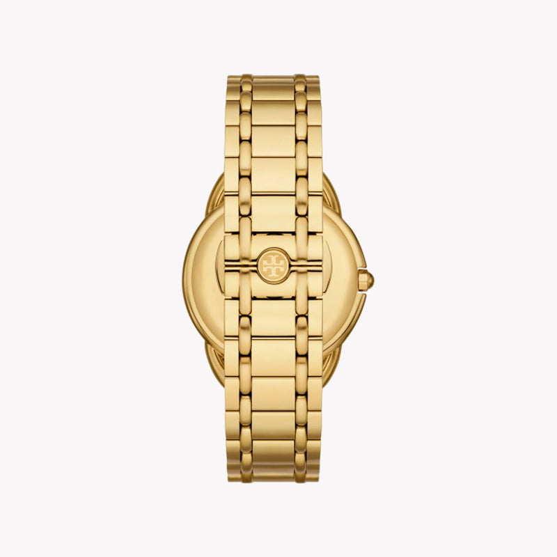 Tory Burch Women's Gold Watch, White Dial | Tbw7230 by i-watch