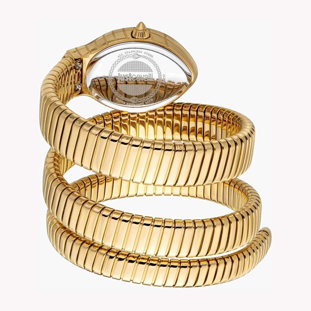 JUST CAVALLI Women's Watch with Gold Stainless Steel Case and Gold Stainless Steel Band-i-Watch-3