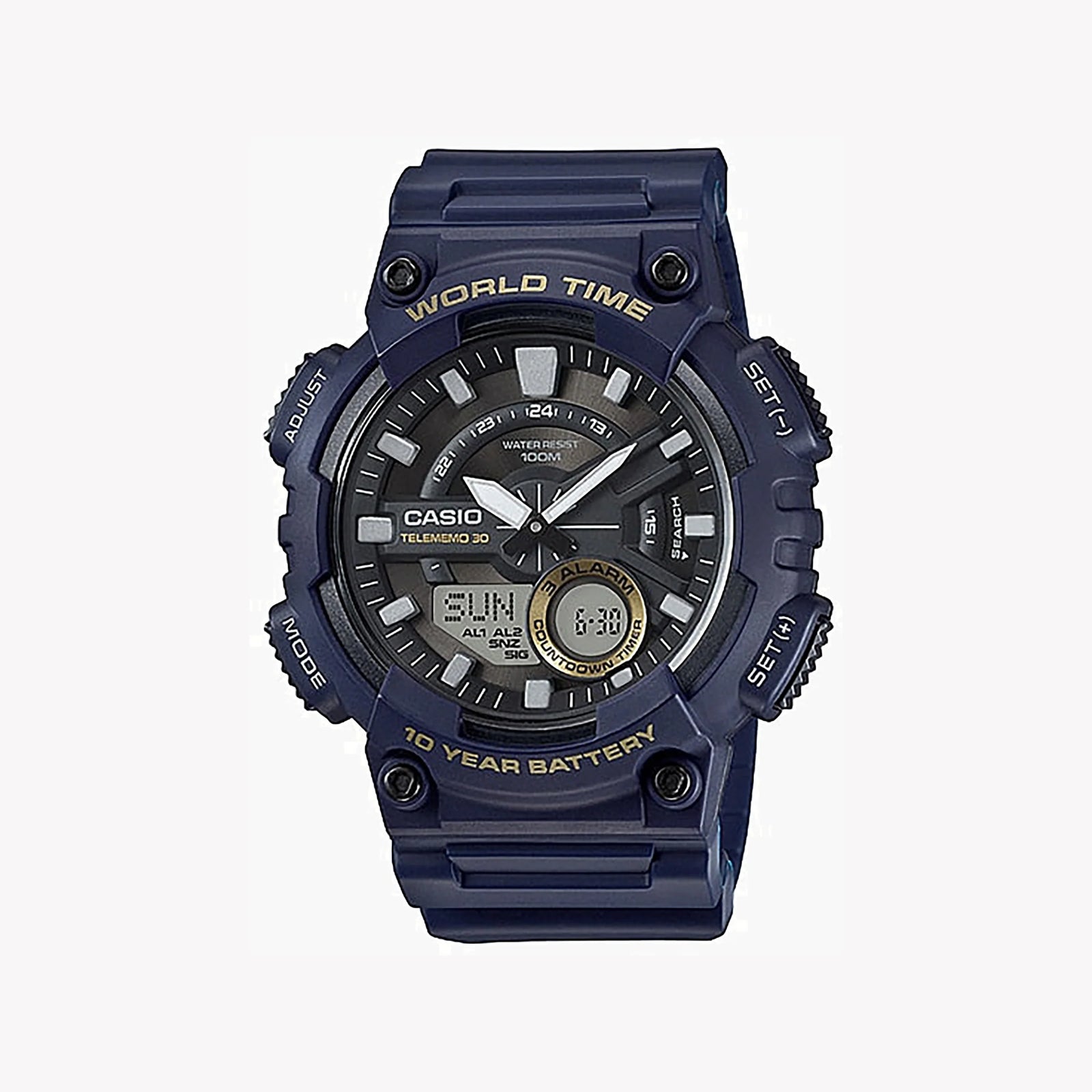 Casio Aeq-110w-2avdf Adventure Timepiece - Rugged Sophistication For Men by i-watch