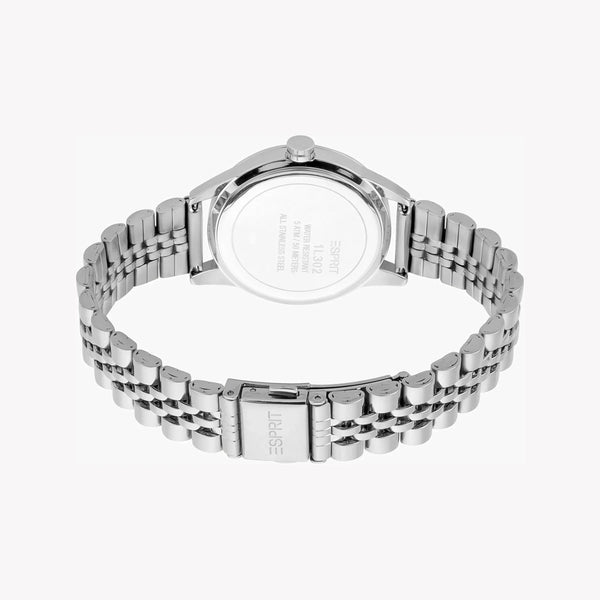 Esprit Women's Silver Stainless Steel Watch, Silver Dial | Es1l051m0045 by i-watch