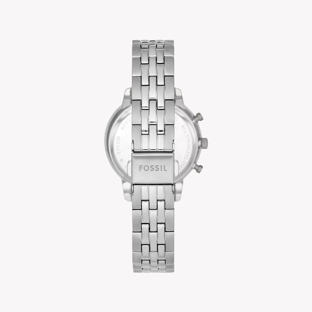FOSSIL ES5217 TIMLESS ELEGANCE - LUXURY SILVER & WHITE DIAL WOMEN'S WATCH-i-Watch-3
