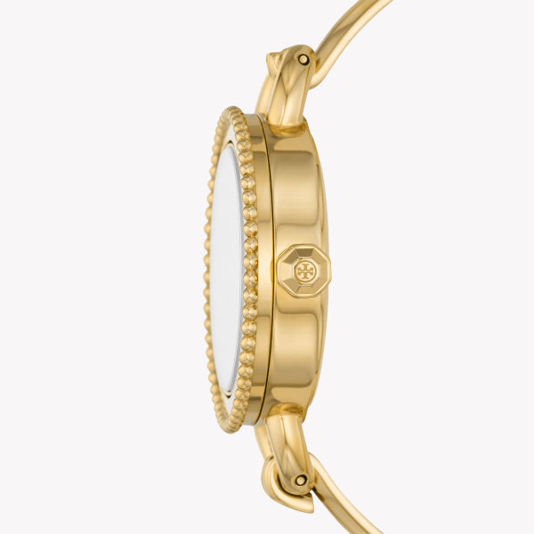 Tory Burch Women's Watch with Gold Stainless Steel Case and Gold Stainless Steel Band-i-Watch-2