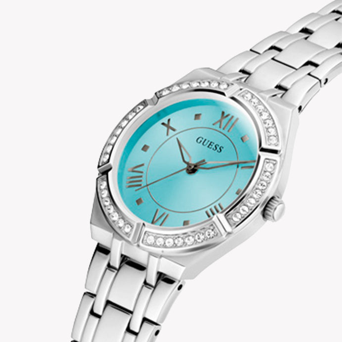 GUESS GW0033L7 Dazzling Blue Elegance - Women's Stainless Steel Timepiece for Every Occasion-i-Watch-4