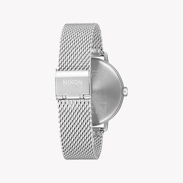 Nixon Women's Silver Stainless Steel Watch, Black Dial | A1238-2971 by i-watch