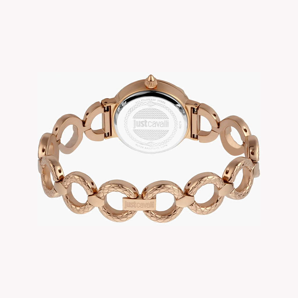 JUST CAVALLI Women's Watch with Rose Gold Stainless Steel Case and Rose Gold Stainless Steel Band-i-Watch-3