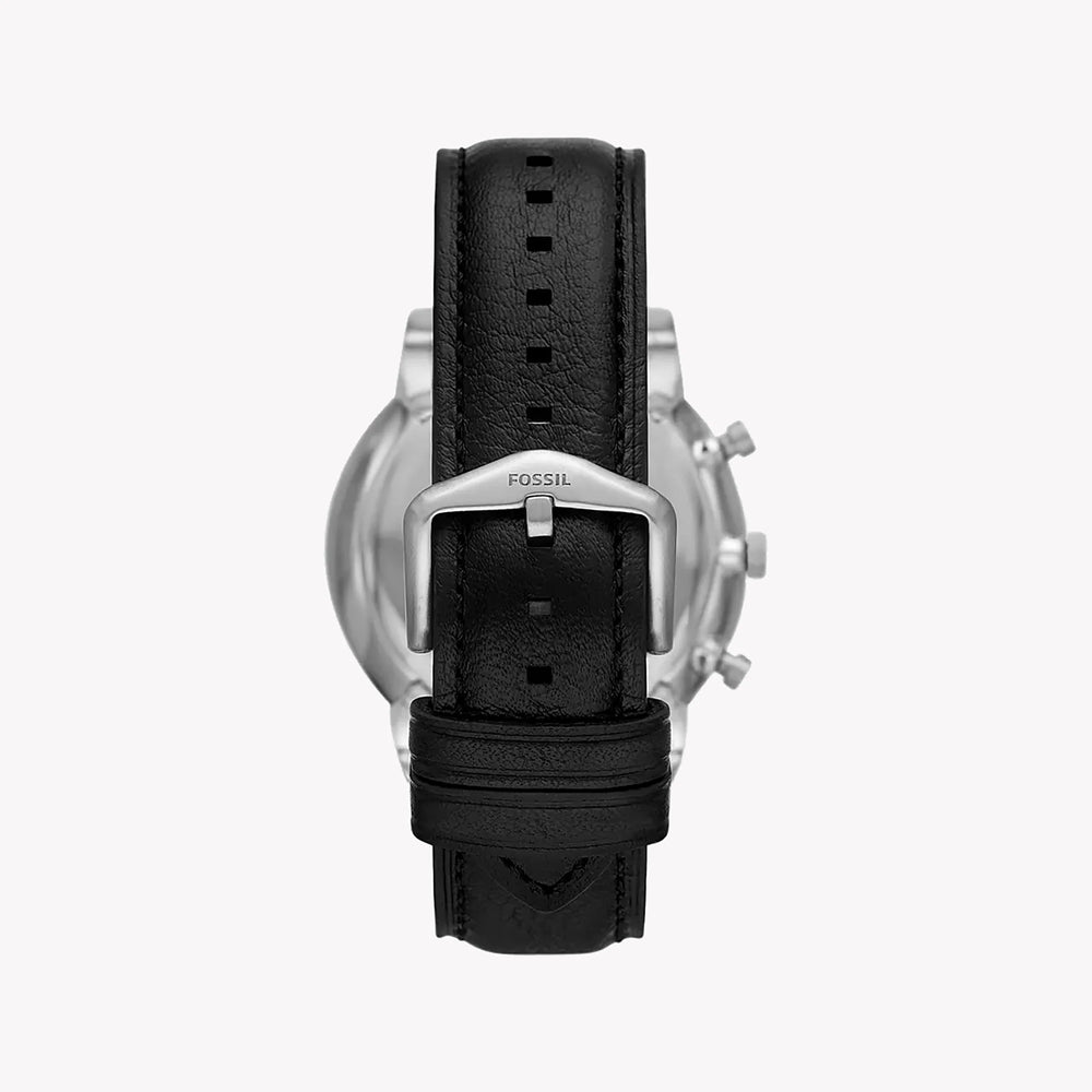 Fossil Men's Silver Stainless Steel, Burgundy Dial | Fs6016 by i-watch