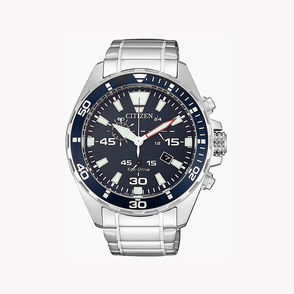 Citizen At2431-87l Eco-Drive - Bold Blue Dial Men's Watch For Modern Adventures by i-watch