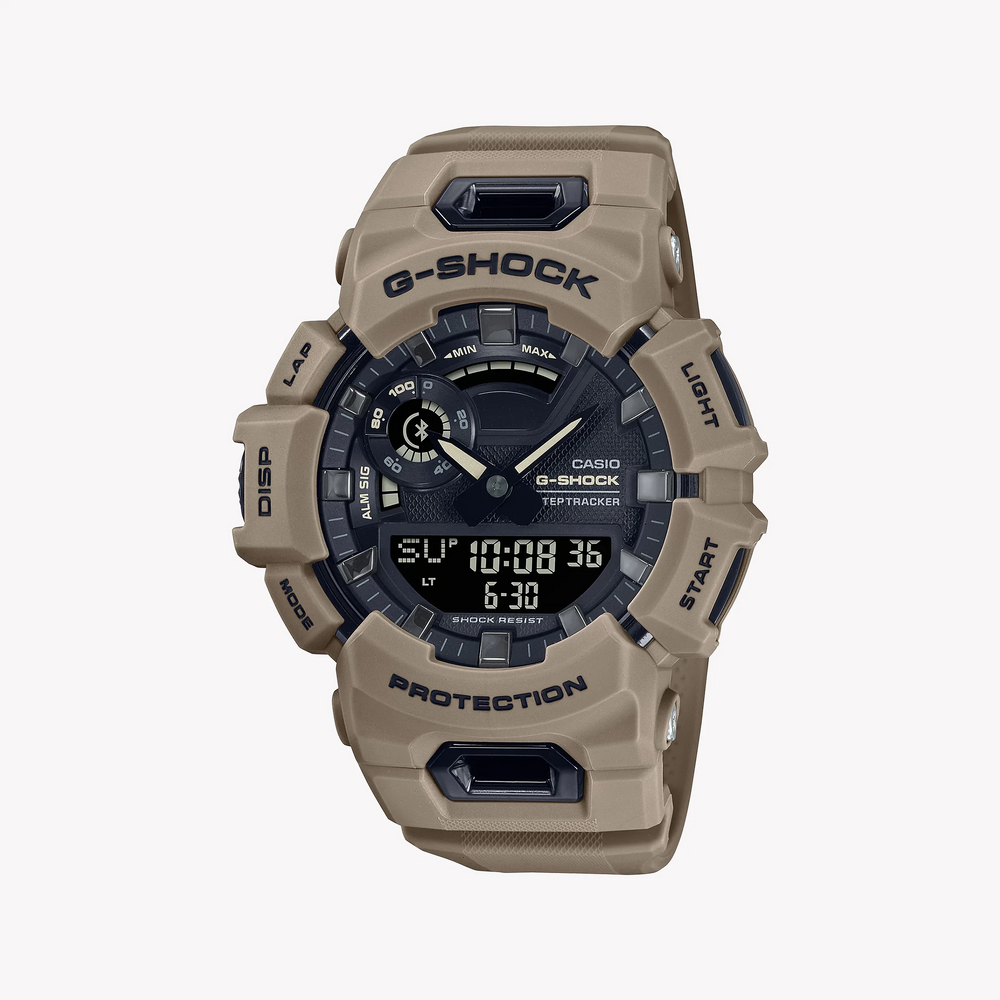 G-Shock Men's Brown Resin Watch, Digital Dial | Gba-900uu-5adr by i-watch
