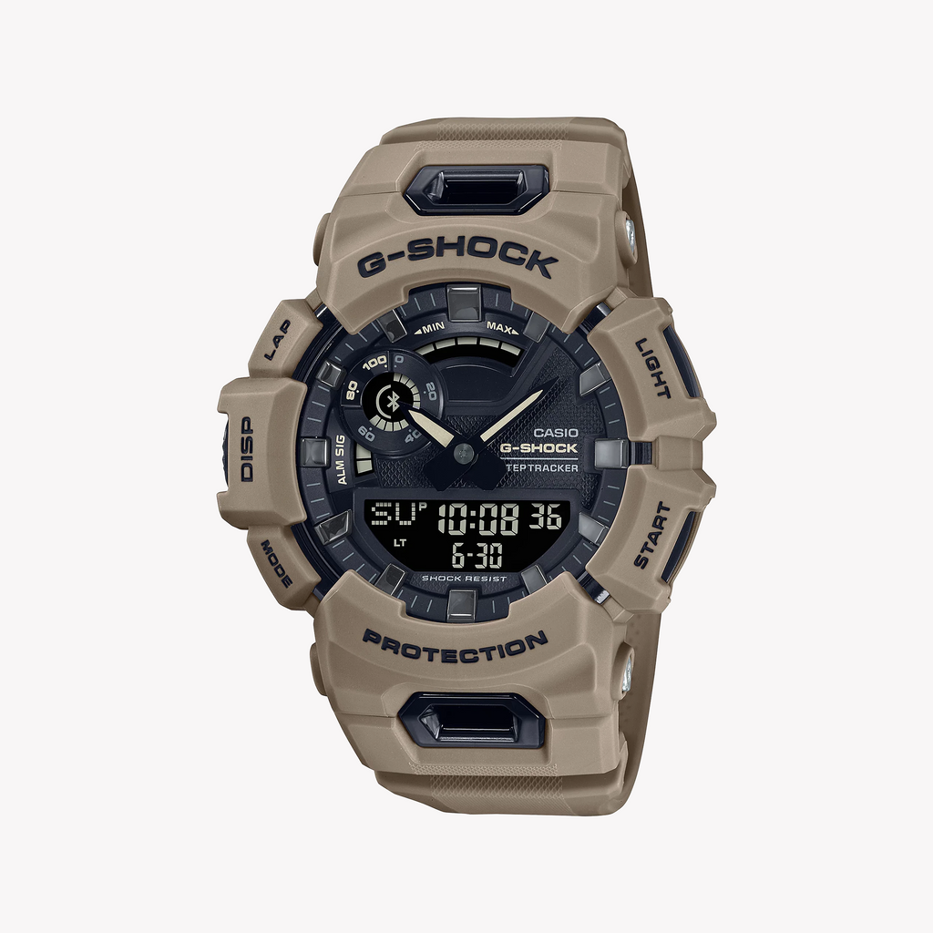 CASIO G-SHOCK GBA-900UU-5ADR RUGGED ADVENTURE - MEN'S TIMEPIECE WITH BROWN RESIN BAND & DIGITAL DIAL