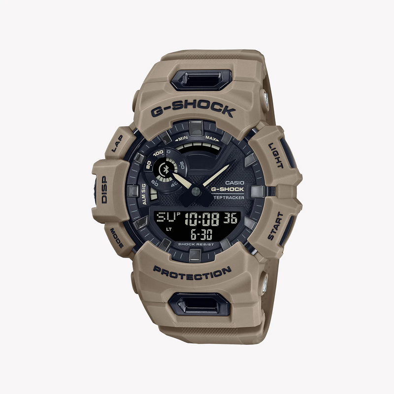 G-Shock Men's Brown Resin Watch, Digital Dial | Gba-900uu-5adr by i-watch