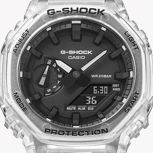 CASIO G-SHOCK GA-2100SKE-7AER OAK DYNAMIC - TRANSLUCENT ADVENTURE MEN'S WATCH-i-Watch-4