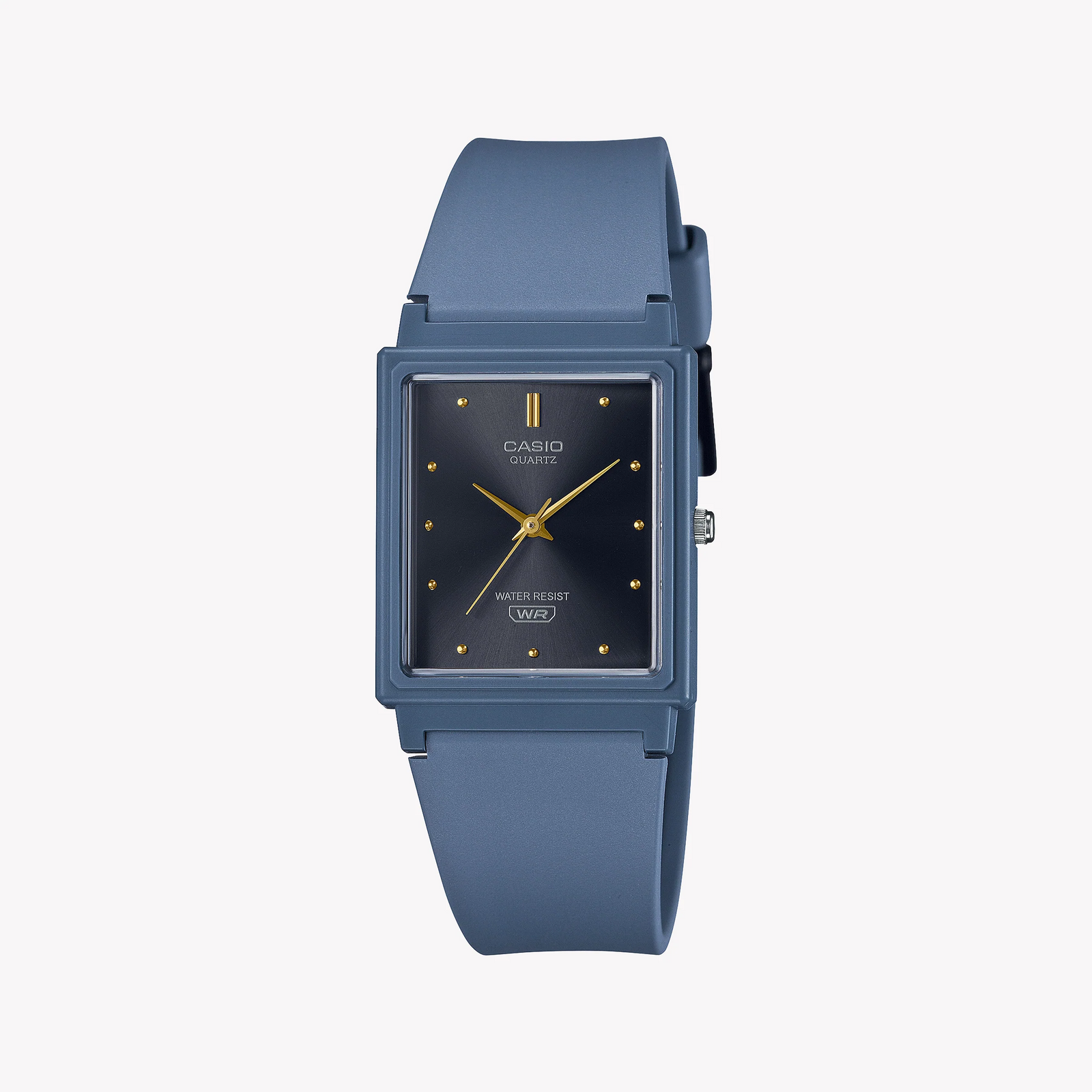 Casio Unisex Blue Resin Watch, Black Dial | Mq-38uc-2a2er by i-watch