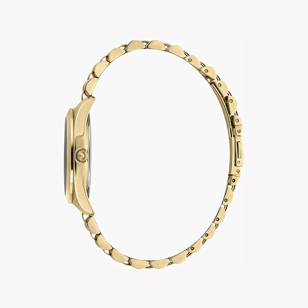 Just Cavalli Women's Gold Watch, Black Dial | Jc1l210m0155 by i-watch