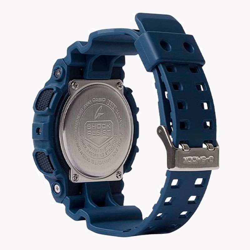 Casio G-Shock Ga-140-2adr Bold Blue - Rugged Sporty Men's Watch With 200m Water Resistance And Digital Precision by i-watch