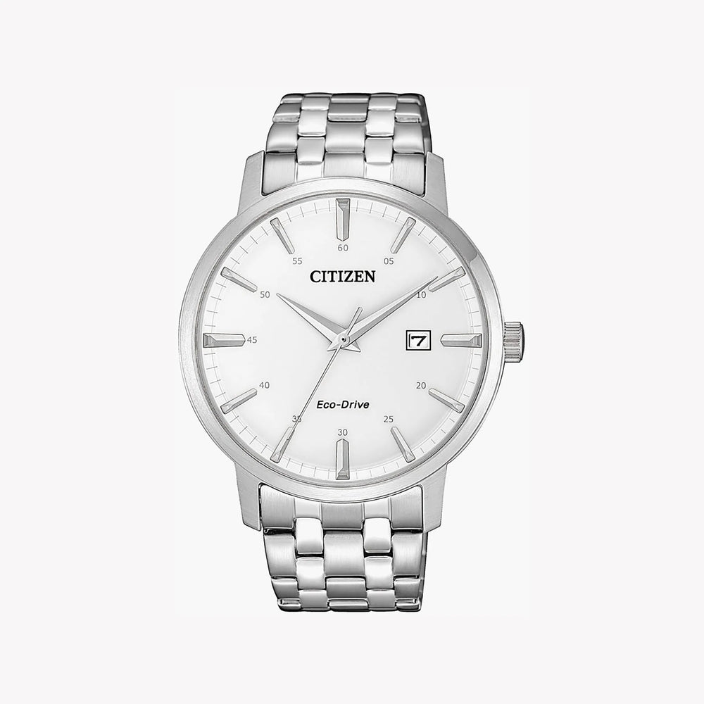Citizen Bm7460-88h - Timeless Elegance: Men's Silver Stainless Steel Watch With Precision Movement by i-watch