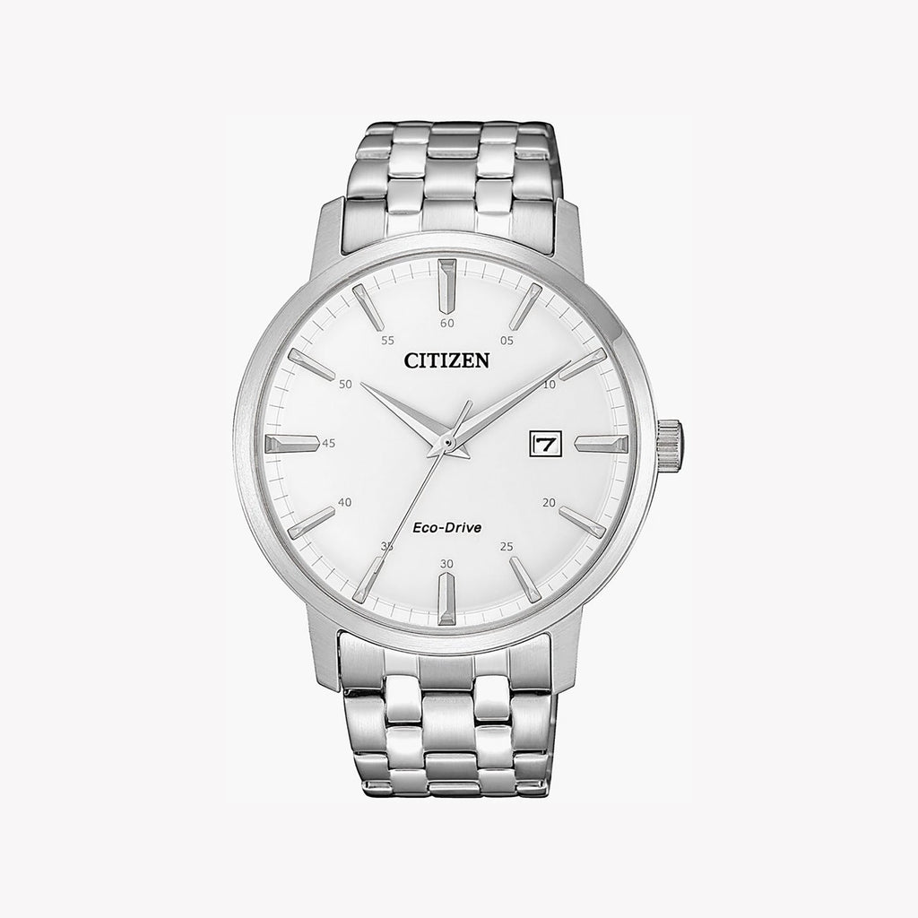 CITIZEN BM7460-88H - TIMELESS ELEGANCE: Men's Silver Stainless Steel Watch with Precision Movement