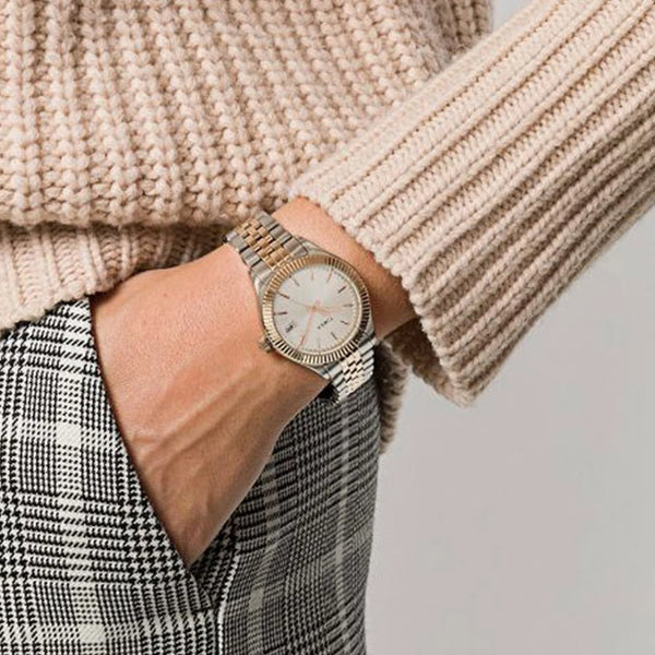 Timex Women's 2t Stainless Steel Watch, Silver Dial | Tw2t87000 by i-watch