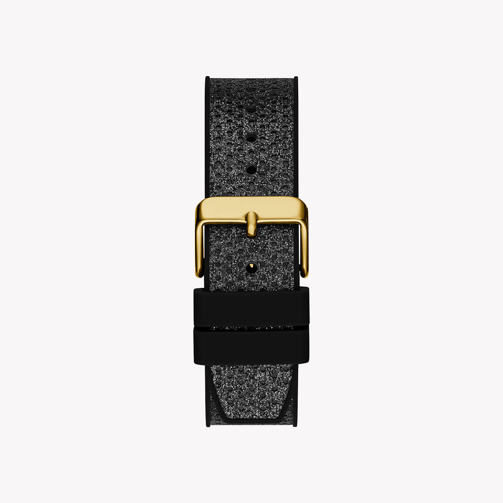 GUESS GW0620L2 VIBRANT CREATIONS - BOLD & COLORFUL WOMEN'S WATCH with Gold Case & Black Band-i-Watch-3