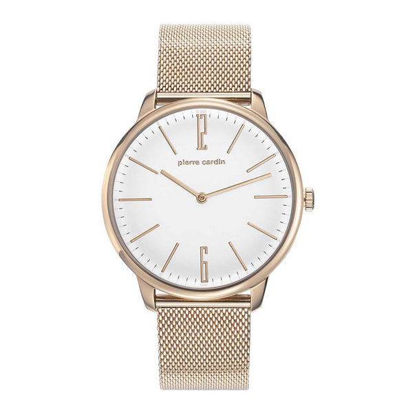 Pierre Cardin Pc106991f31 Timeless Elegance - Men's Stainless Steel Gold Watch by i-watch