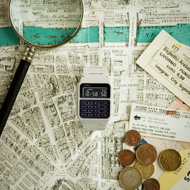 CASIO CA-53WF-8B BOLD FUNCTIONALITY - SPORTY DIGITAL WATCH WITH 1/100-SECOND STOPWATCH AND CALCULATOR-i-Watch-5