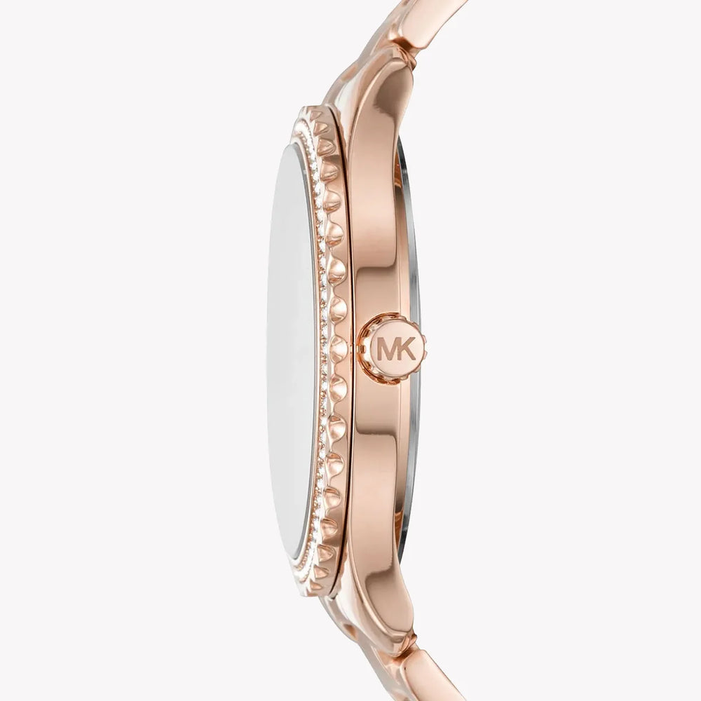 Michael Kors Women's Rose Gold Watch, White Dial | Mk7297 by i-watch