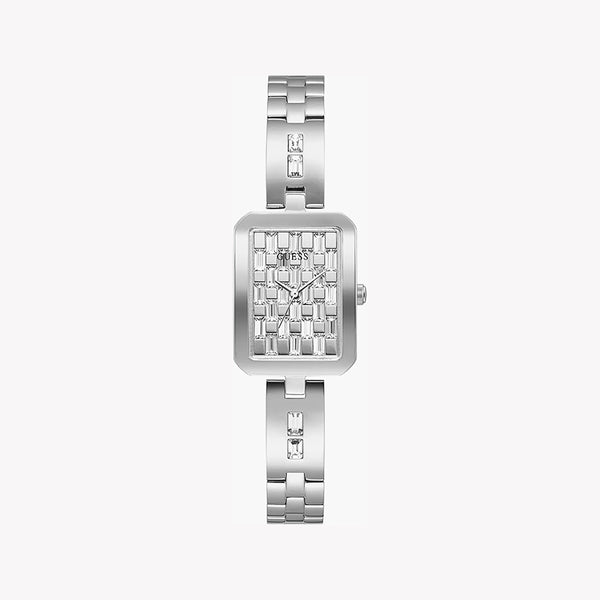 Guess Women's Silver Stainless Steel Watch, Silver Dial | Gw0102l1 by i-watch