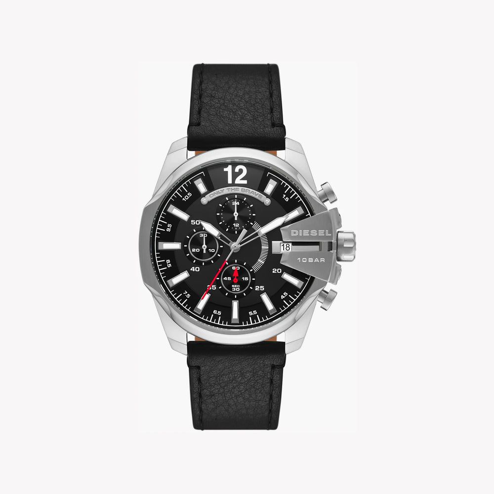 Diesel Men's Silver Watch, Black Dial | Dz4592 by i-watch