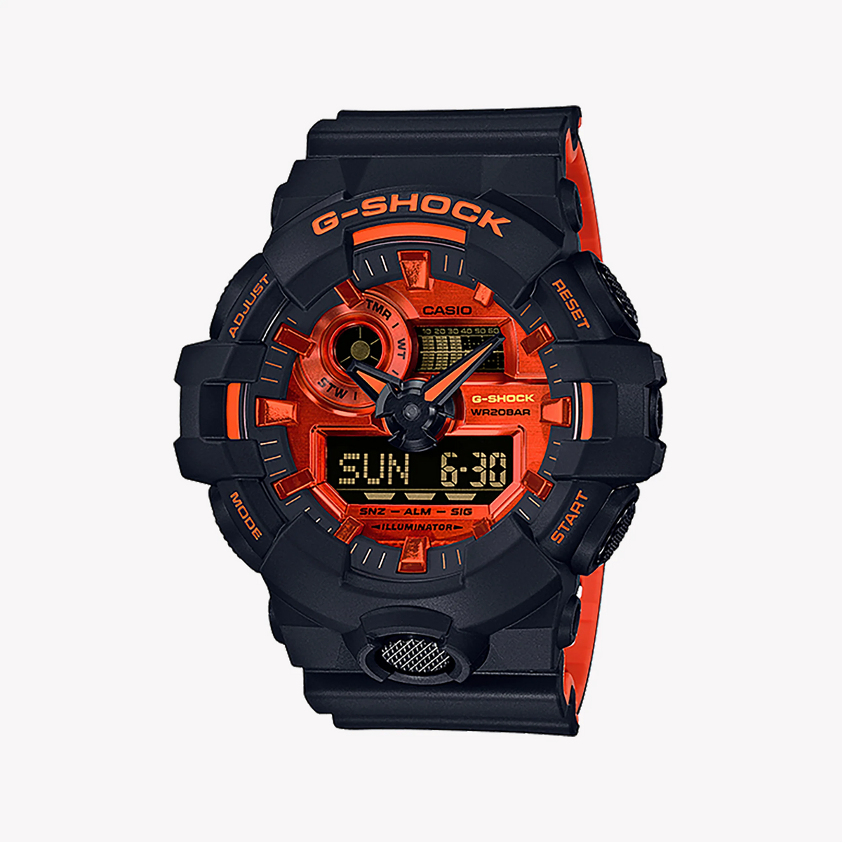 Casio G-Shock Ga-700br-1adr - Blackout Adventure Ready Men's Watch by i-watch