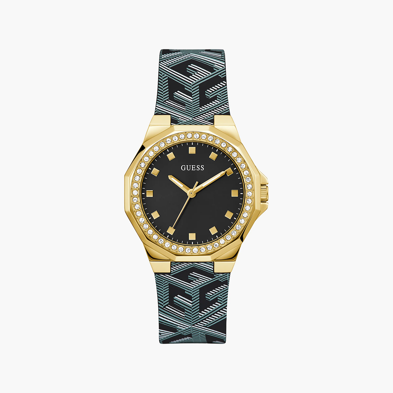 Guess Watches Women's Gold & Multicolor Leather Watch | Gw0598l2 by i-watch