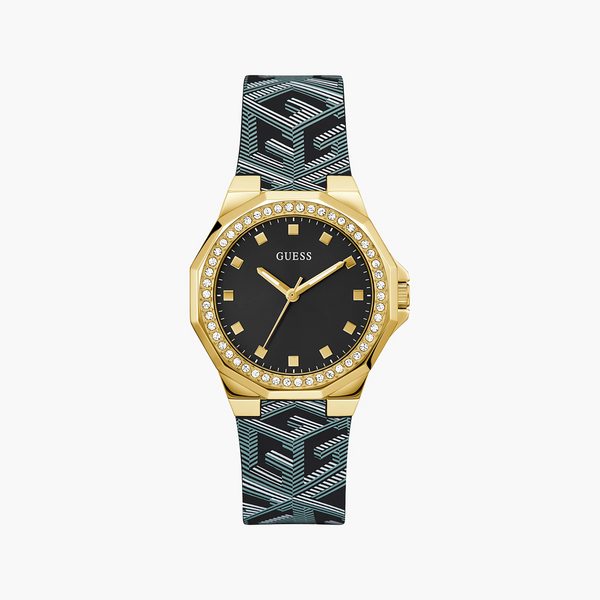 Guess Watches Women's Gold & Multicolor Leather Watch | Gw0598l2 by i-watch