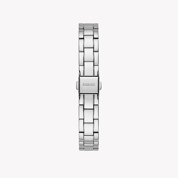 Guess Women's Silver Stainless Steel Watch, White Dial | Gw0413l1 by i-watch
