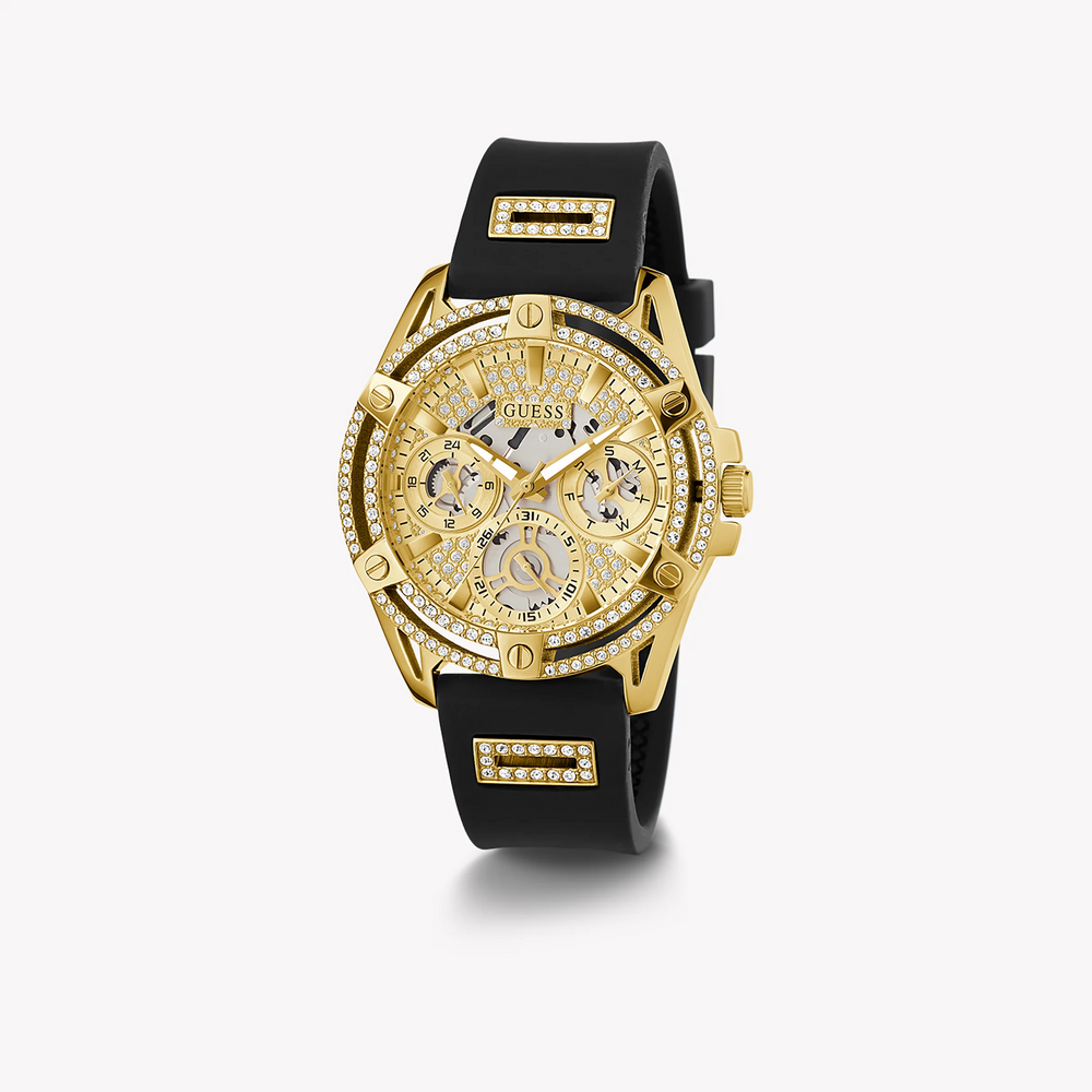 Guess Women's Gold Watch, Champagne Dial | Gw0536l3 by i-watch