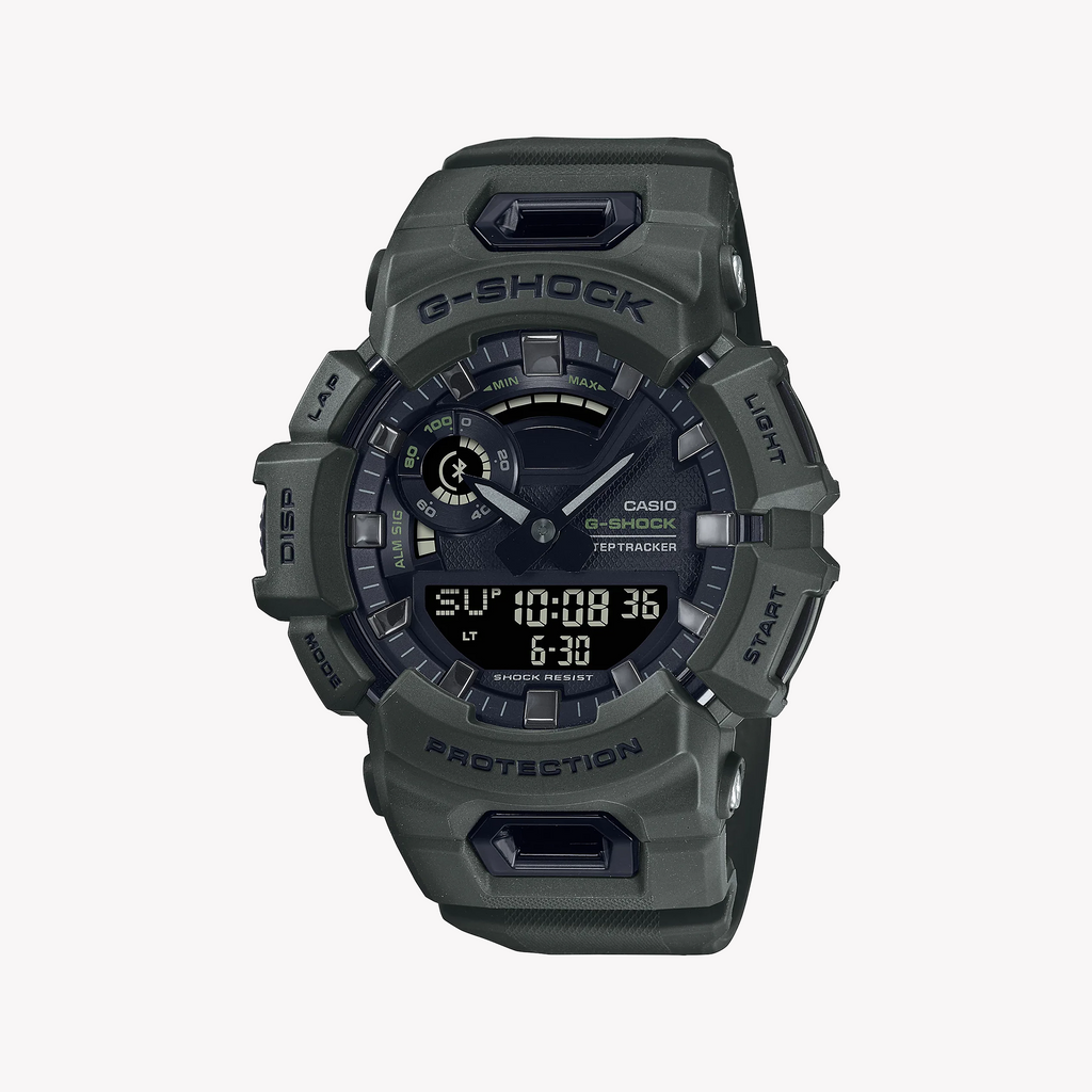 CASIO G-SHOCK GBA-900UU-3ADR - VIBRANT GREEN SPORTY SMARTWATCH for Men with Durable Resin Band