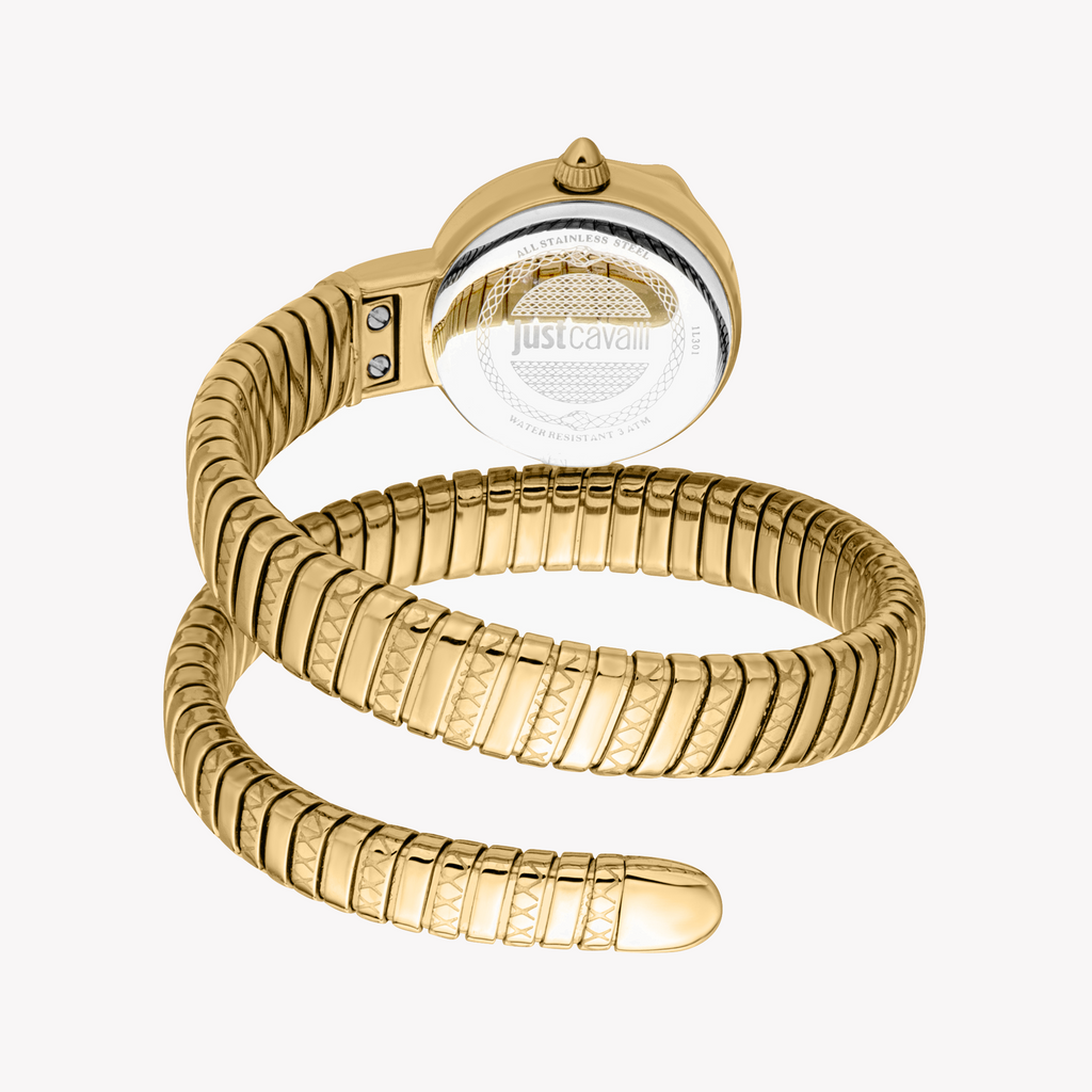 JUST CAVALLI JC1L301M0035 - GLAMOROUS GREEN DIAL GOLD STAINLESS STEEL WOMEN'S WATCH-i-Watch-3