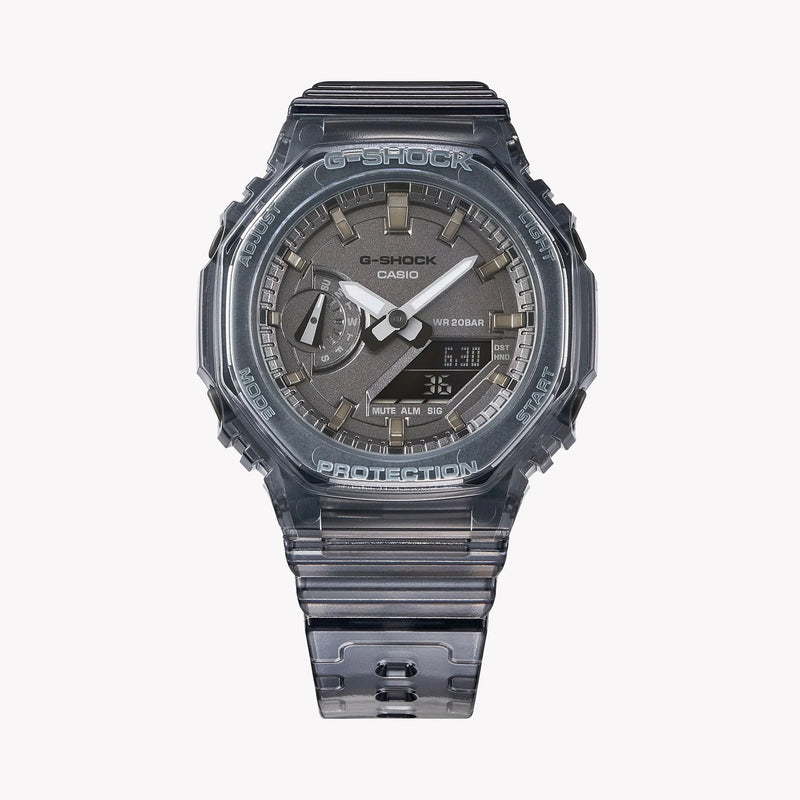 G-Shock Women's Gray Resin Watch, Gray Dial | Gma-S2100sk-1adr by i-watch