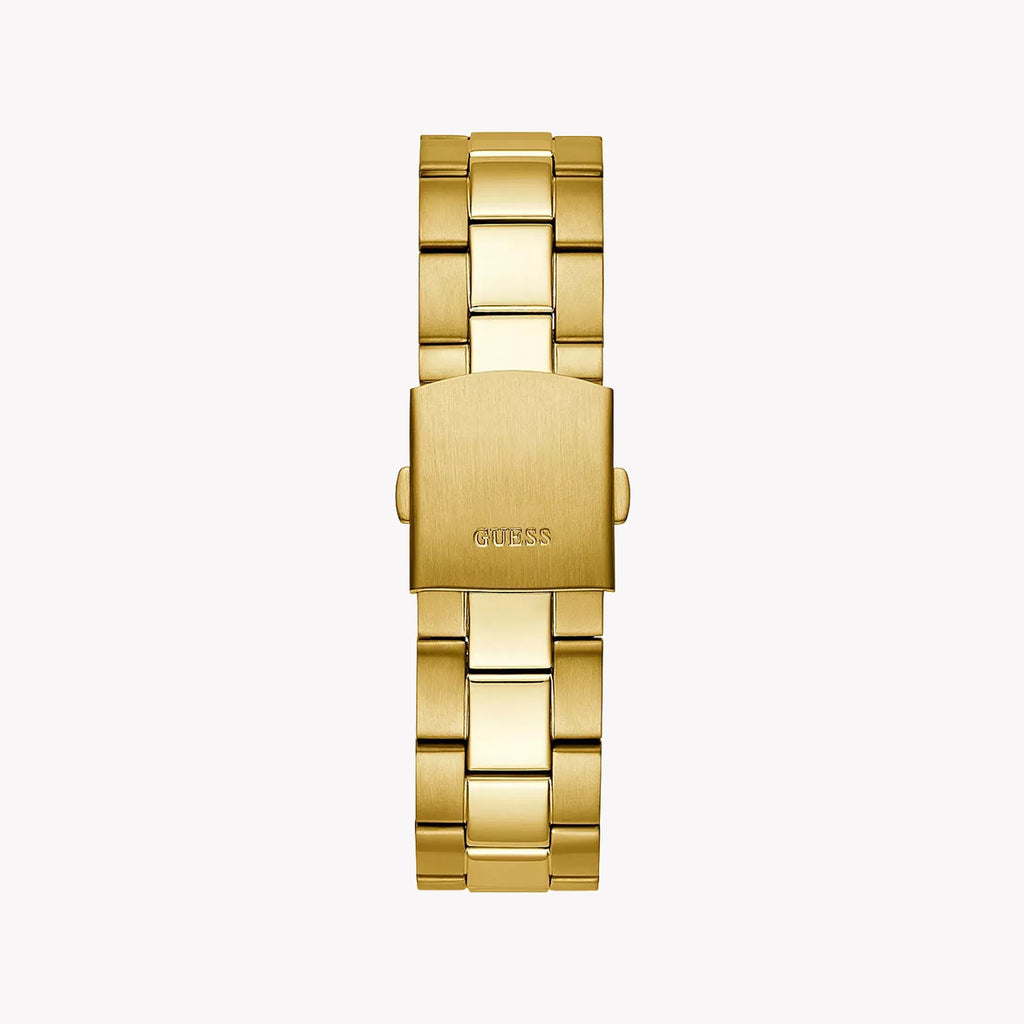 GUESS GW0488G2 BOLD ELEGANCE - MENS GOLD STAINLESS STEEL WATCH WITH BLACK DIAL-i-Watch-3